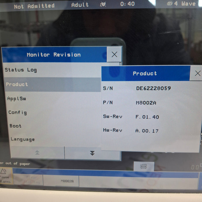 Philips IntelliVue MP30 Patient Monitor