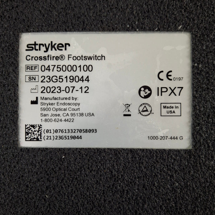 Stryker Crossfire Footswitch