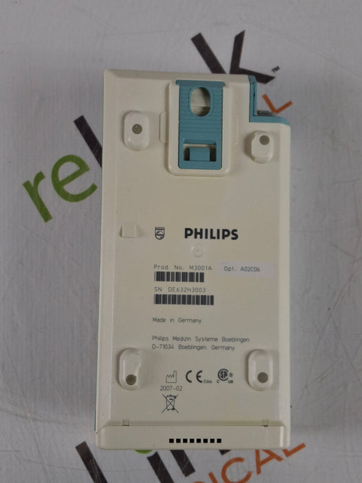 Philips M3001A-A02C06 OxiMax SpO2, NIBP, ECG, Temp, IBP MMS Module
