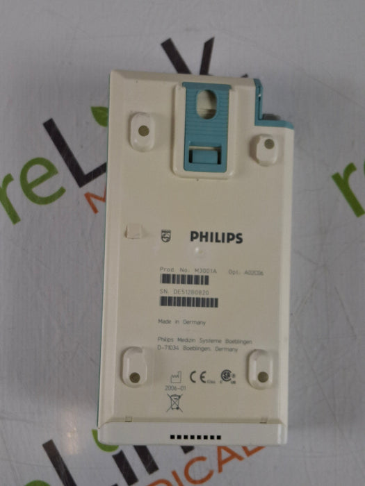 Philips M3001A-A02C06 OxiMax SpO2, NIBP, ECG, Temp, IBP MMS Module