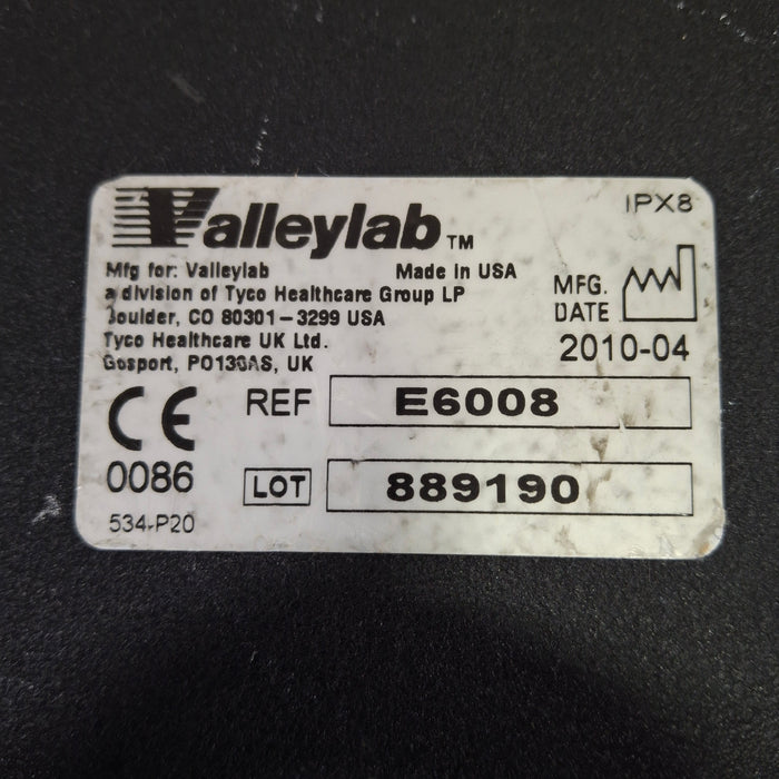 Valleylab E6008 Monopolar Electrosurgical Footswitch