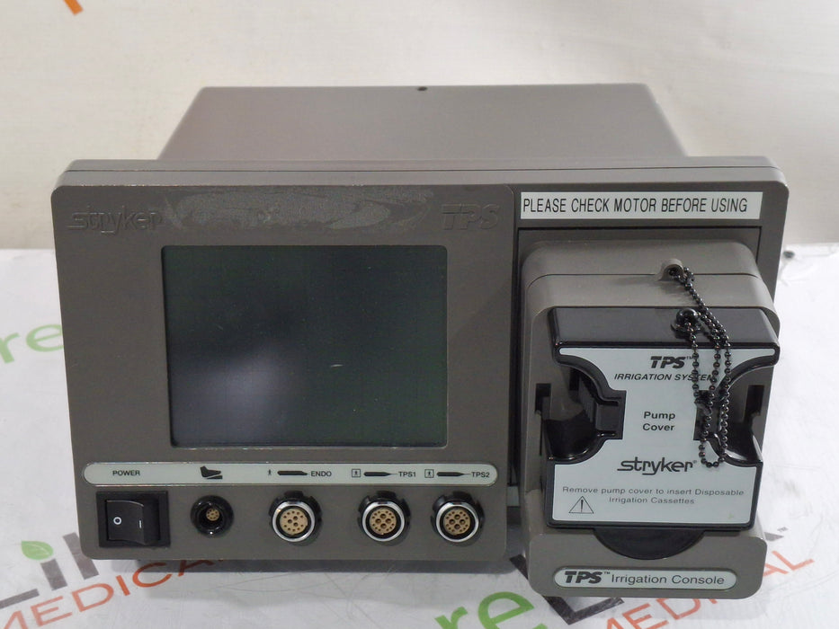 Stryker TPS Irrigation Console