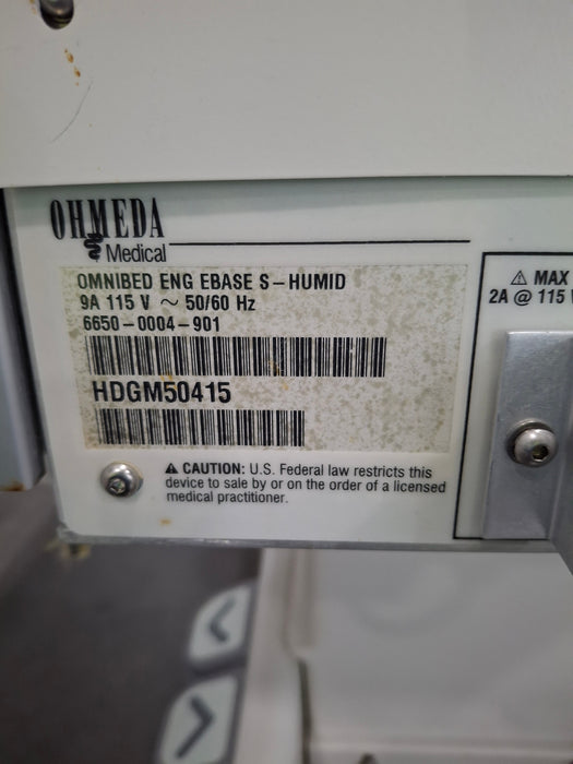 Datex-Ohmeda Giraffe Omnibed Infant Incubator/Warmer