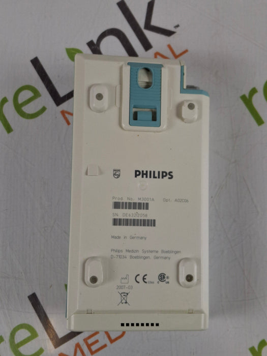 Philips M3001A-A02C06 OxiMax SpO2, NIBP, ECG, Temp, IBP MMS Module