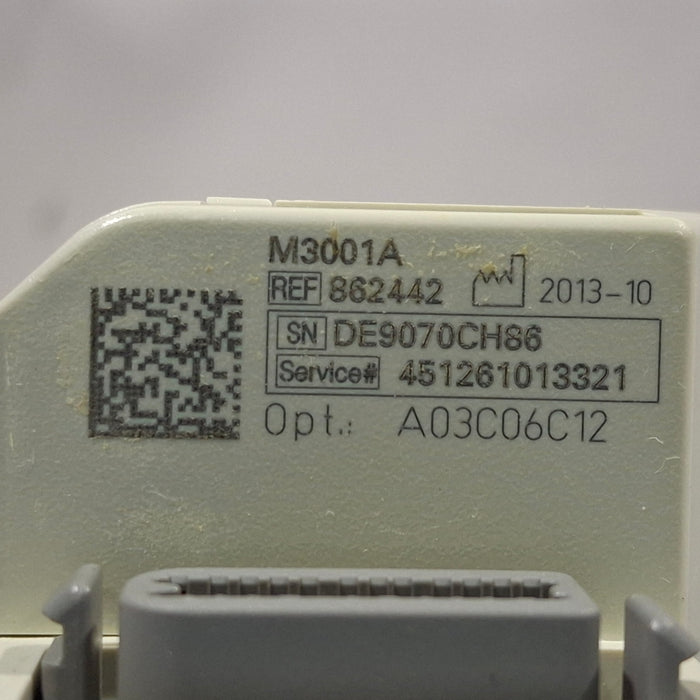 Philips M3001A-A03C06C12 Masimo SpO2, NIBP, 12 lead ECG, Temp, IBP MMS Module