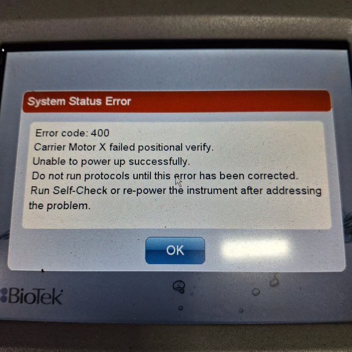 Bio-Tek Instruments Model 405TSRVS Touch Screen Micro Plate Washer