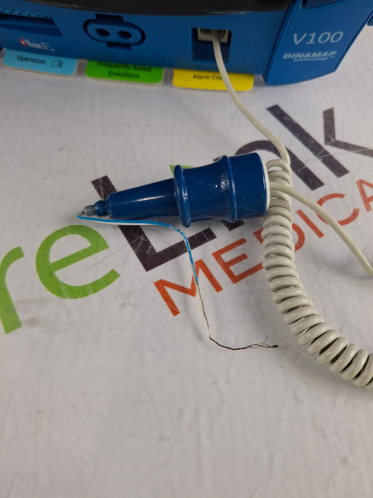 GE Healthcare Dinamap V100 - NIBP, SpO2, Temp Vital Signs Monitor