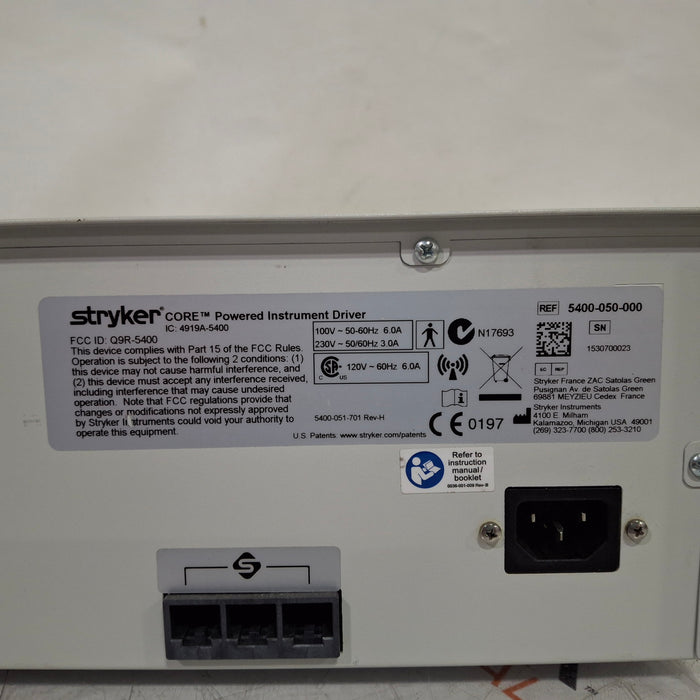 Stryker 5400-050 Core Powered Instrument Driver