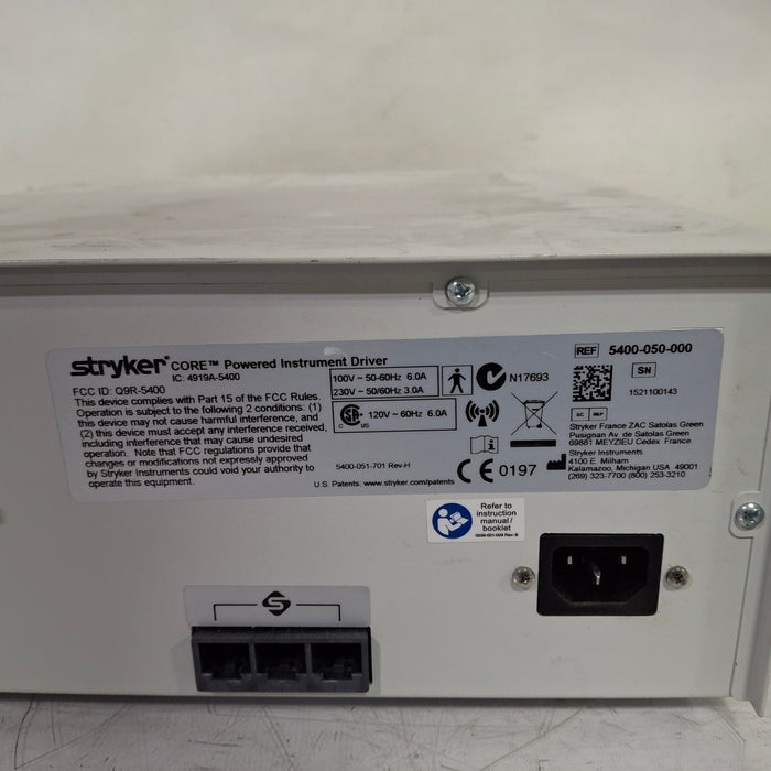 Stryker 5400-050 Core Powered Instrument Driver