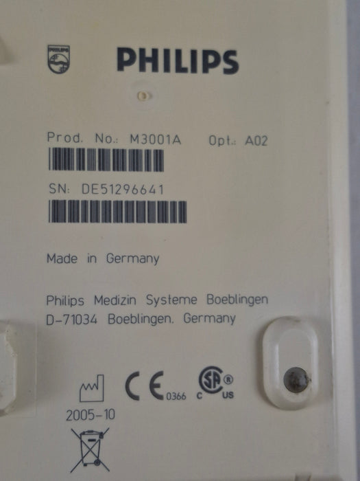 Philips M3001A-A02 OxiMax SpO2, NIBP, ECG MMS Module