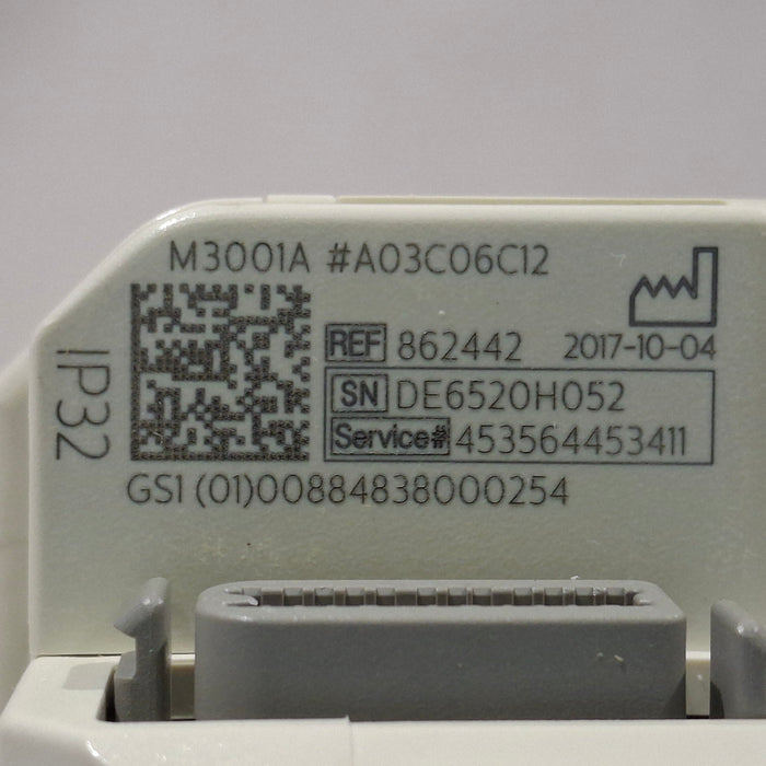 Philips M3001A-A03C06C12 Masimo SpO2, NIBP, 12 lead ECG, Temp, IBP MMS Module