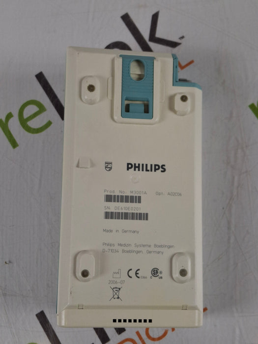 Philips M3001A-A02C06 OxiMax SpO2, NIBP, ECG, Temp, IBP MMS Module