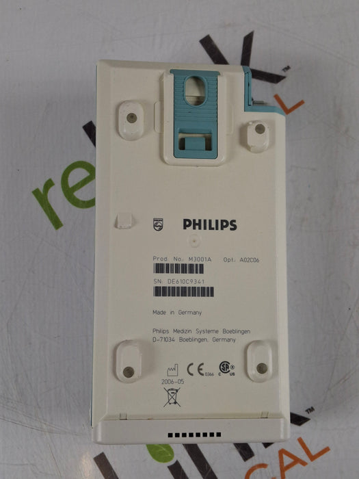 Philips M3001A-A02C06 OxiMax SpO2, NIBP, ECG, Temp, IBP MMS Module