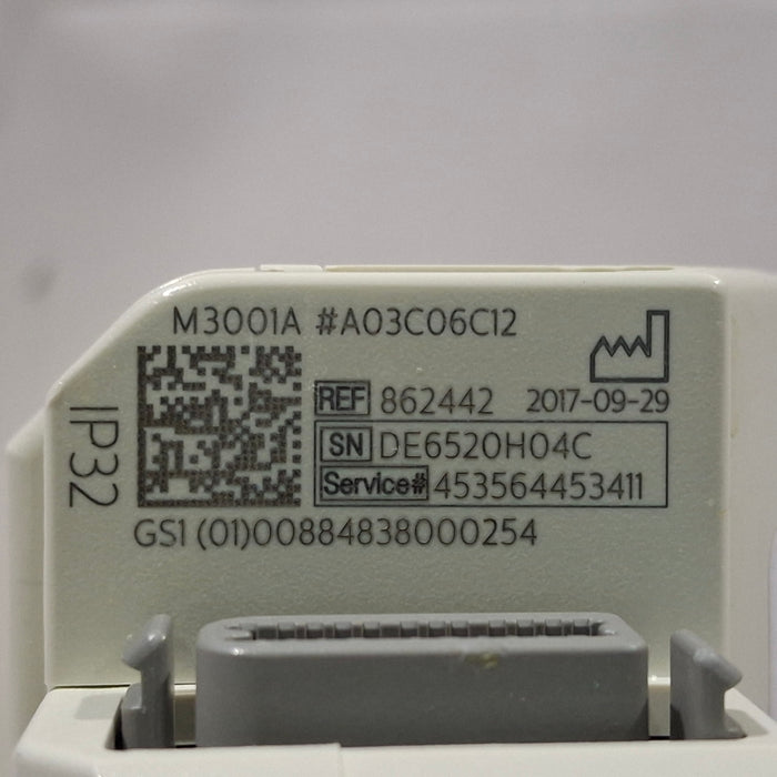Philips M3001A-A03C06C12 Masimo SpO2, NIBP, 12 lead ECG, Temp, IBP MMS Module