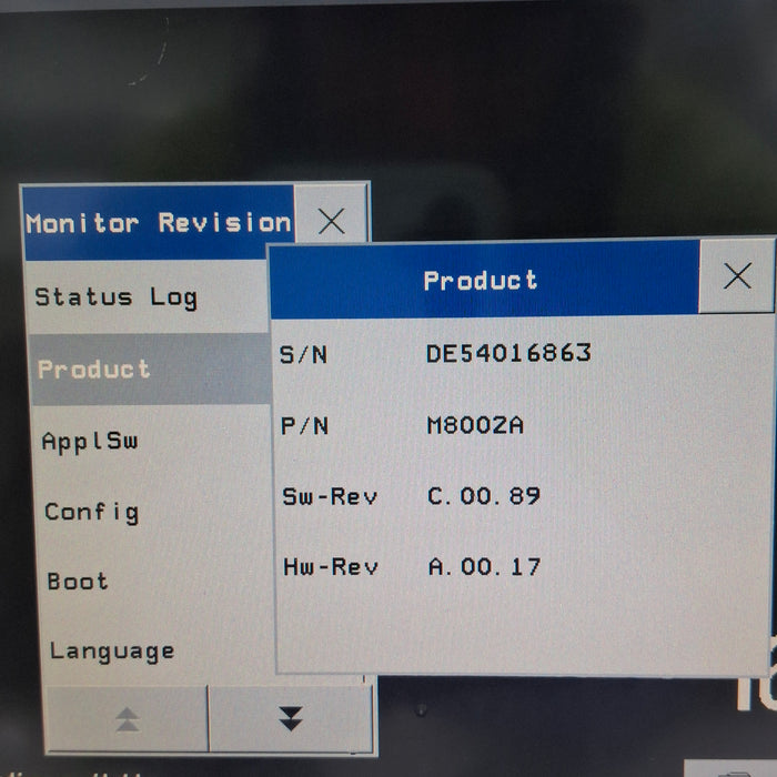 Philips IntelliVue MP30 - Anesthesia Patient Monitor