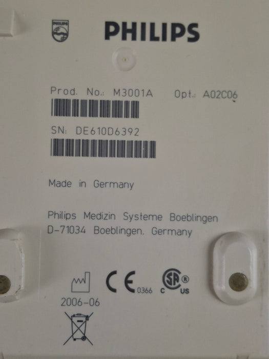 Philips M3001A-A02C06 OxiMax SpO2, NIBP, ECG, Temp, IBP MMS Module