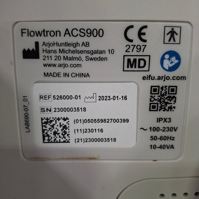 Arjo Flowtron ACS900 Continuous Sequential DVT Pump