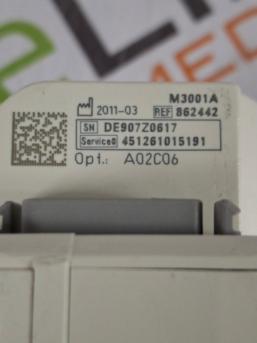 Philips M3001A-A02C06 OxiMax SpO2, NIBP, ECG, Temp, IBP MMS Module
