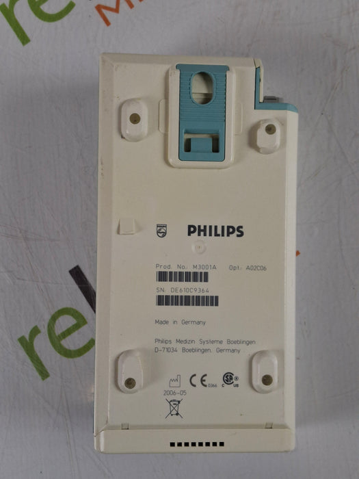 Philips M3001A-A02C06 OxiMax SpO2, NIBP, ECG, Temp, IBP MMS Module