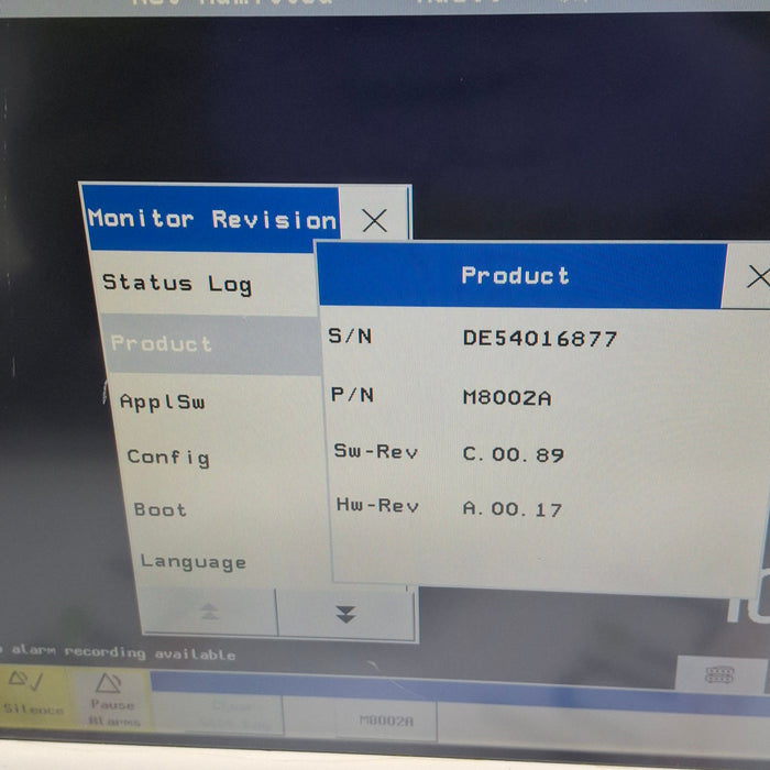 Philips IntelliVue MP30 - Anesthesia Patient Monitor