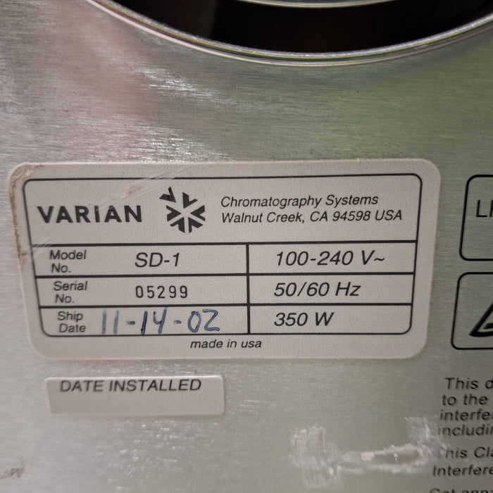Varian PrepStar Model SD-1 Solvent Delivery System