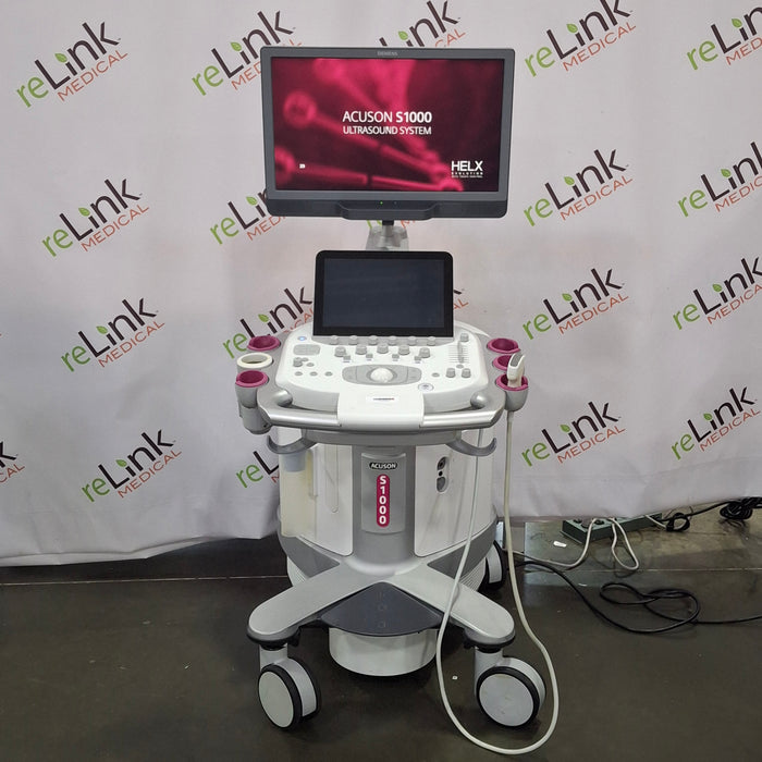 Siemens Acuson S1000 Helx Evolution Ultrasound