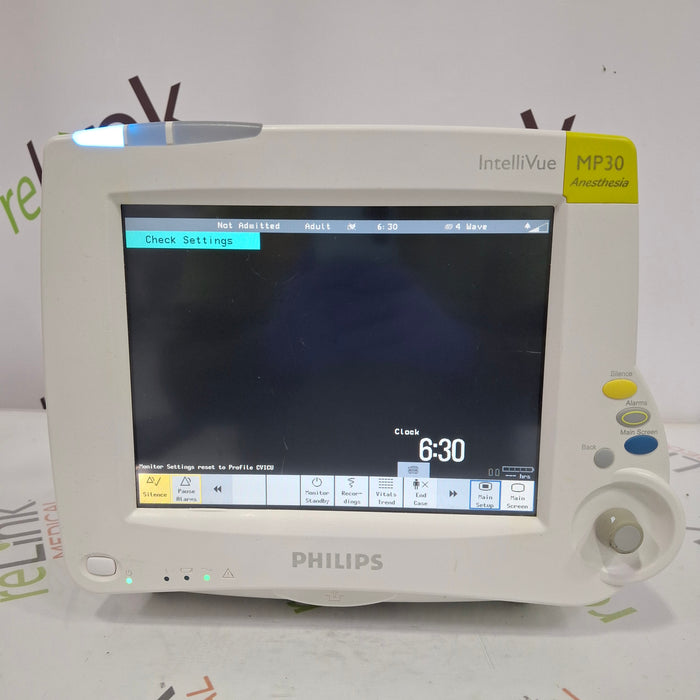 Philips IntelliVue MP30 - Anesthesia Patient Monitor