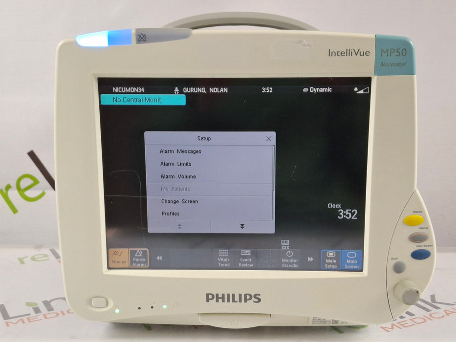 Philips IntelliVue MP50 - Neonatal Patient Monitor