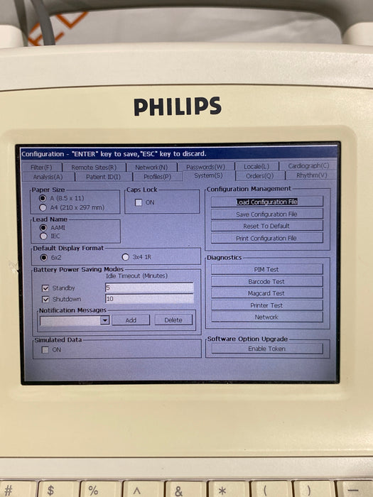 Philips PageWriter Trim III ECG Machine