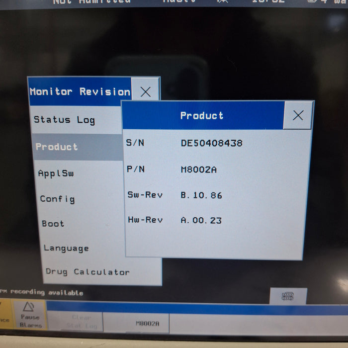 Philips IntelliVue MP30 Patient Monitor