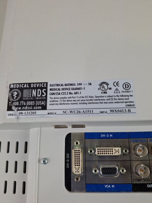 NDS Surgical Imaging SCWU26A1511 26" Medical Monitor