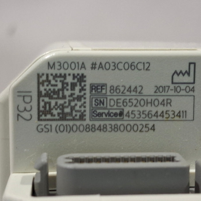 Philips M3001A-A03C06C12 Masimo SpO2, NIBP, 12 lead ECG, Temp, IBP MMS Module