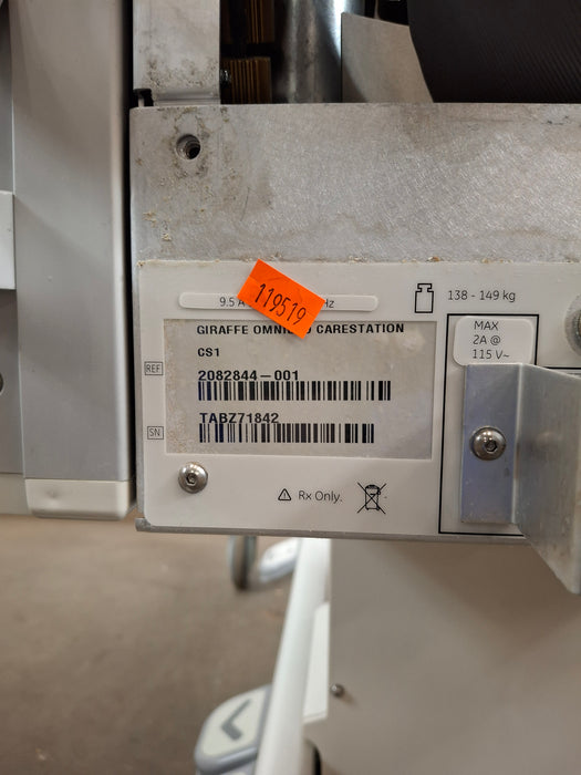 Datex-Ohmeda Giraffe Omnibed Carestation Infant Incubator/Warmer