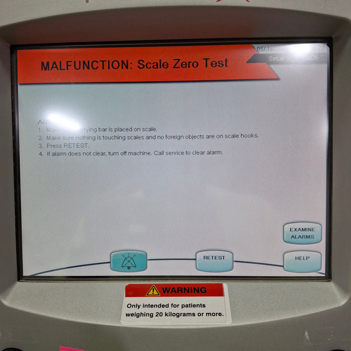 Gambro Prismaflex Dialysis Machine