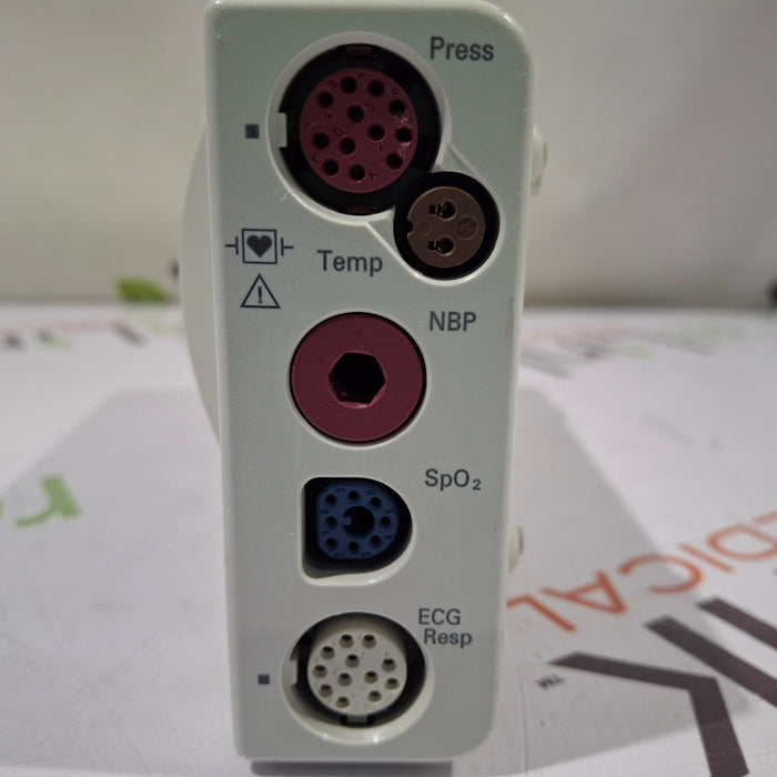 Philips M3001A-A01C06C12 Fast SpO2, NIBP, 12 lead ECG, Temp, IBP MMS Module