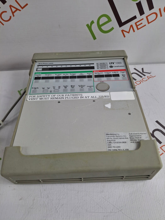 CareFusion LTV 1000 Ventilator