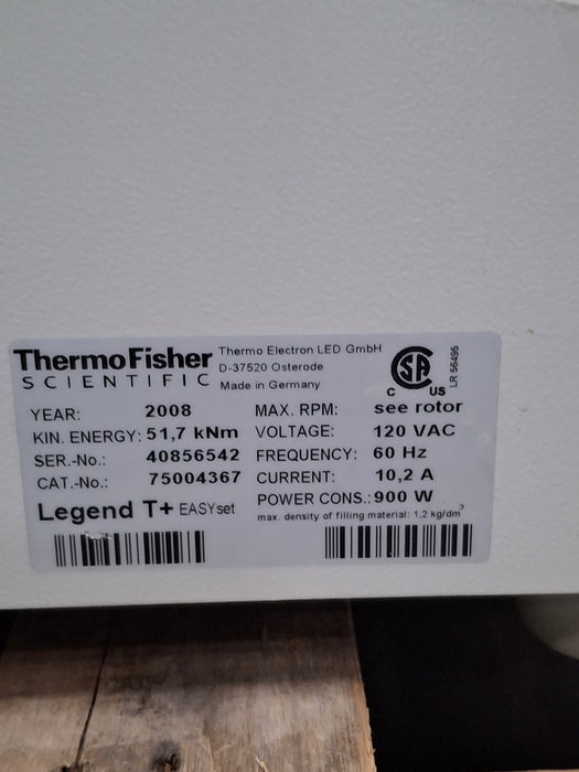 Thermo Scientific Sorvall Legend T+ Centrifuge