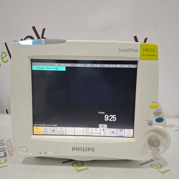 Philips IntelliVue MP30 - Anesthesia Patient Monitor