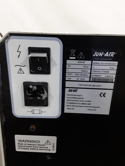 Jun-Air 87R-4P Dental Air Compressor