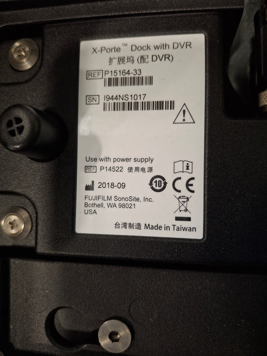 Sonosite X-Porte Mobile Cart w/ Control Panel