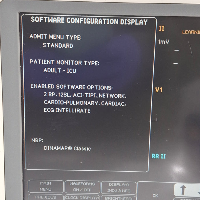 GE Healthcare Dash 4000 - Masimo SpO2 Patient Monitor