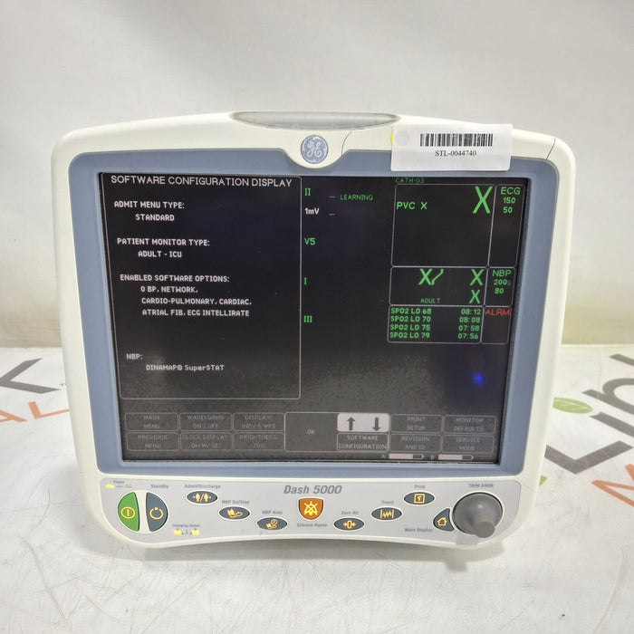 GE Healthcare Dash 5000 - Masimo SpO2 Patient Monitor