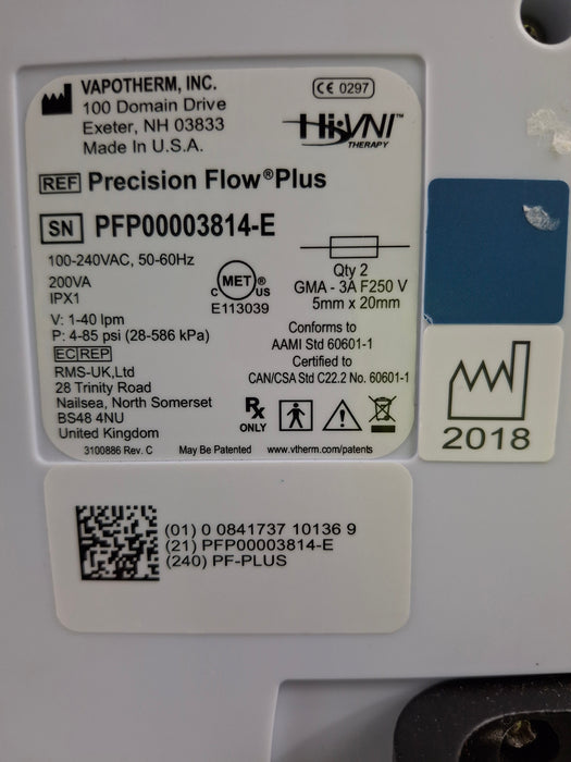 Vapotherm Precision Flow Plus Meter Humidifier