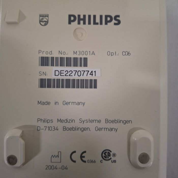Philips M3001A-C06 Fast SpO2, NIBP, ECG, Temp, IBP MMS Module