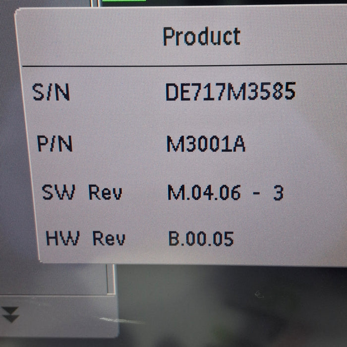 Philips M3001A-A01C06 Fast SpO2, NIBP, ECG, Temp, IBP MMS Module