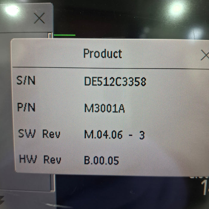 Philips M3001A-A01C06 Fast SpO2, NIBP, ECG, Temp, IBP MMS Module