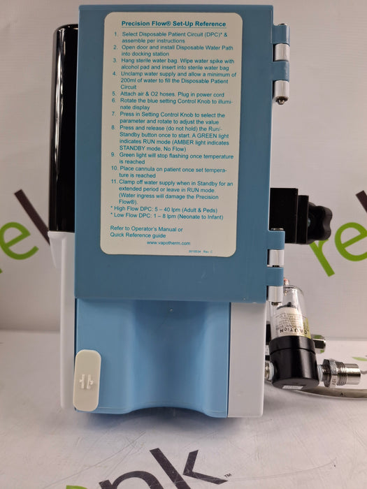 Vapotherm Precision Flow Plus Meter Humidifier