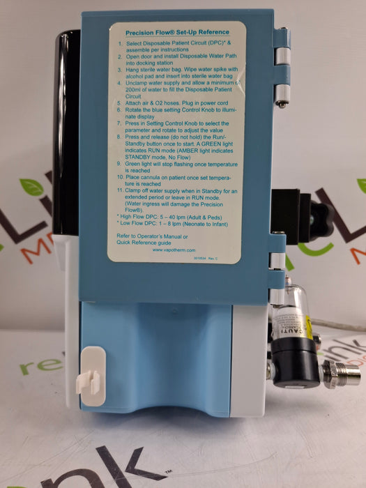 Vapotherm Precision Flow Plus Meter Humidifier