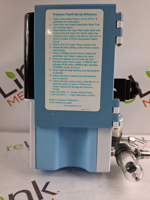 Vapotherm Precision Flow Plus Meter Humidifier