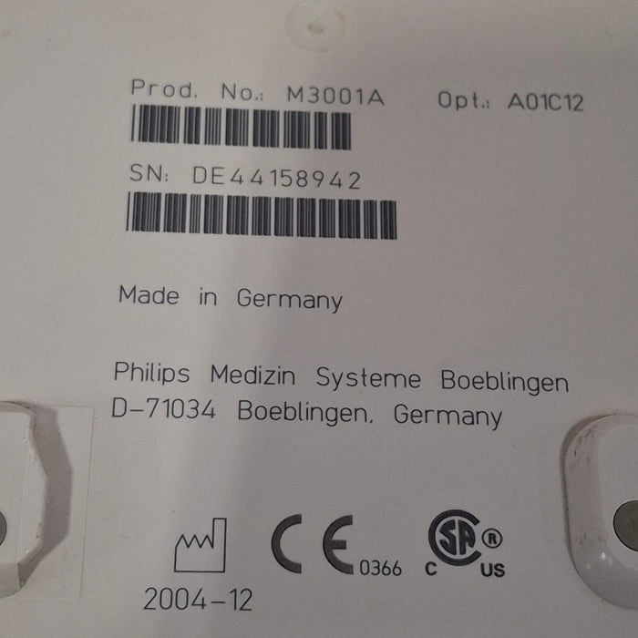 Philips M3001A-A01C12 Fast SpO2, NIBP, 12 lead ECG MMS Module